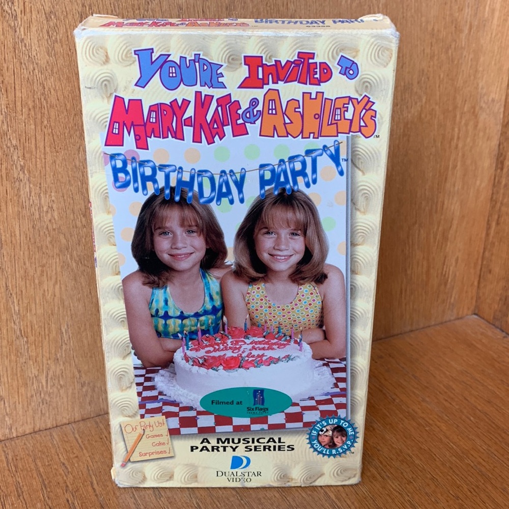 Mary Kate & Ashley’s Birthday Party VHS tape